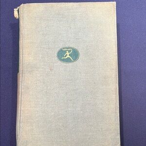Vintage Hardcover Book with Gold Emblem Moby Dick Hard cover 1930
